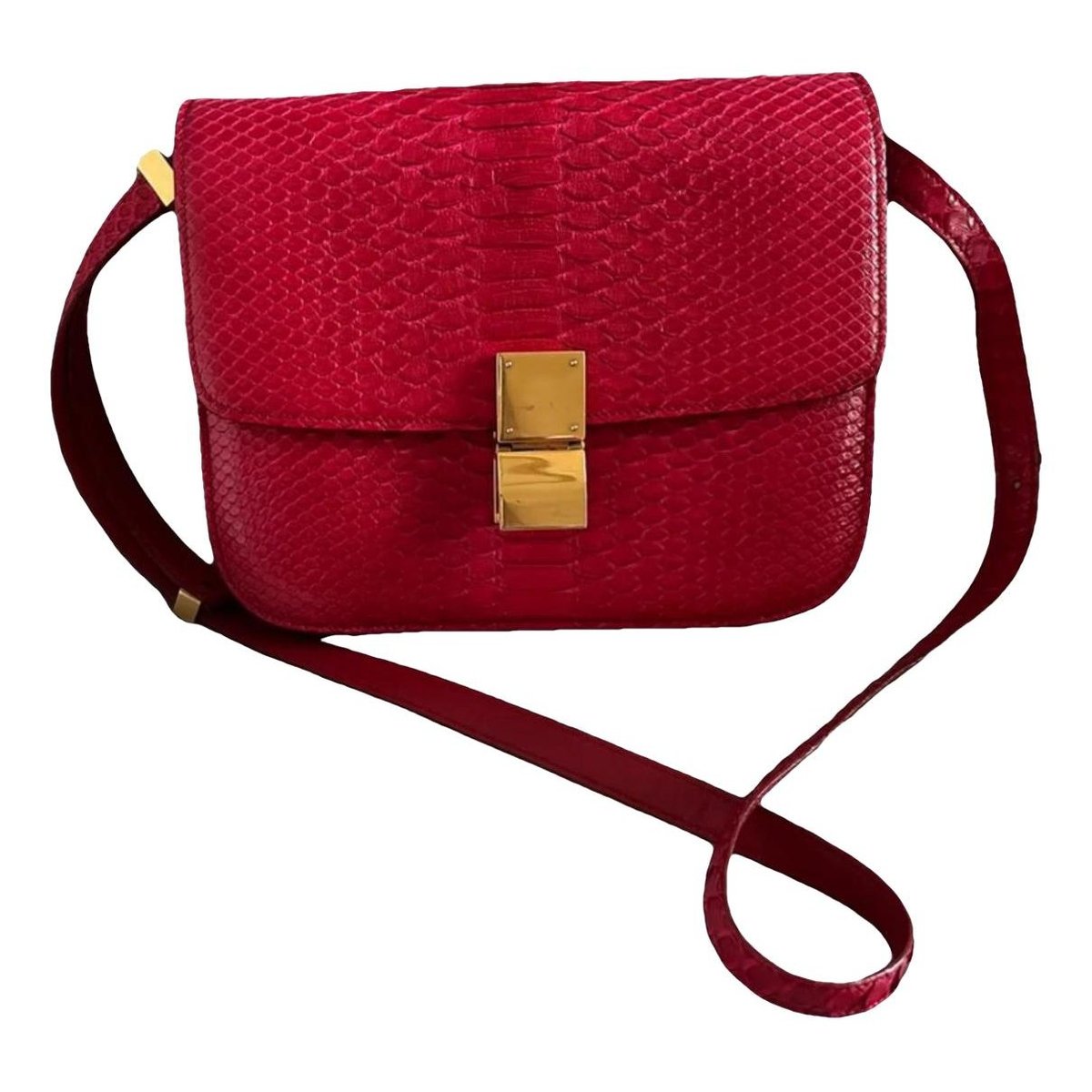 Classic leather crossbody bag