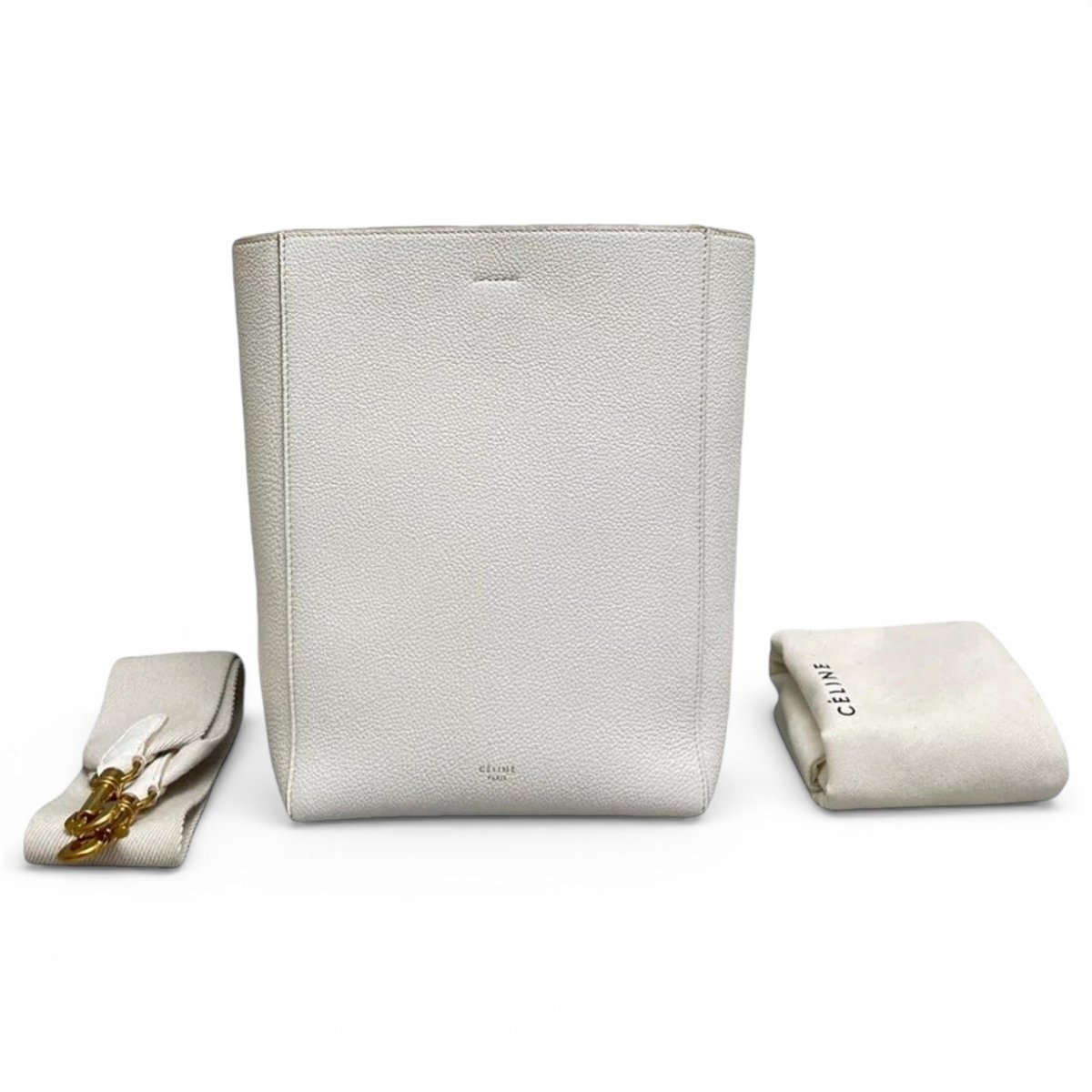 Seau Sangle leather tote