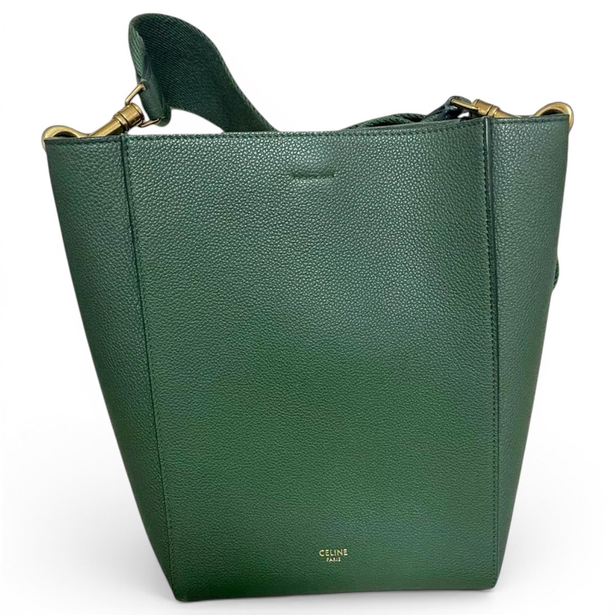Seau Sangle leather tote