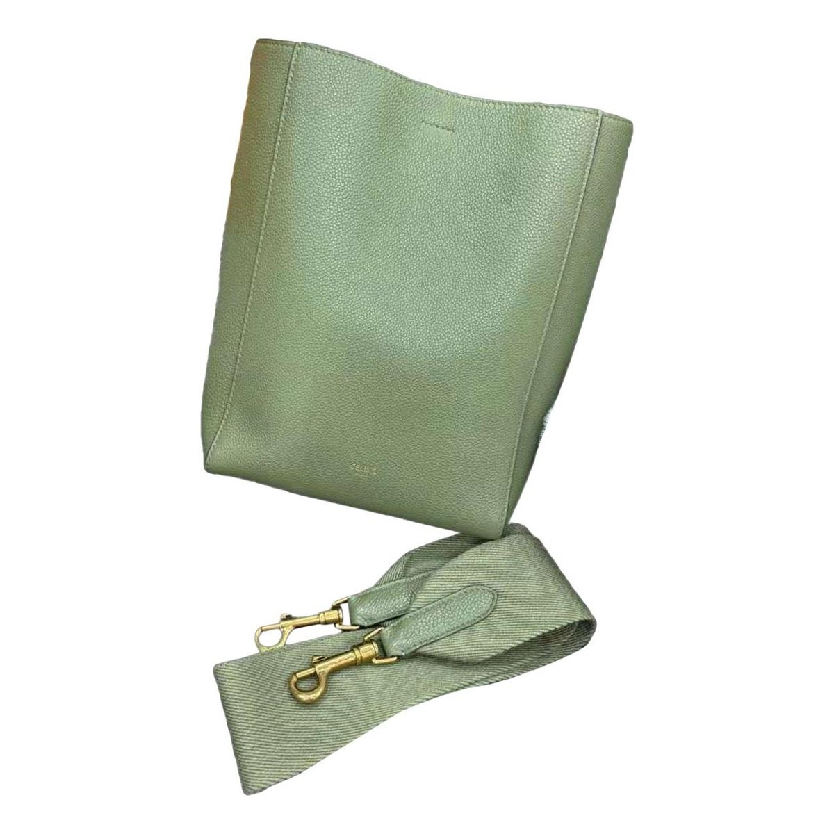 Seau Sangle leather tote