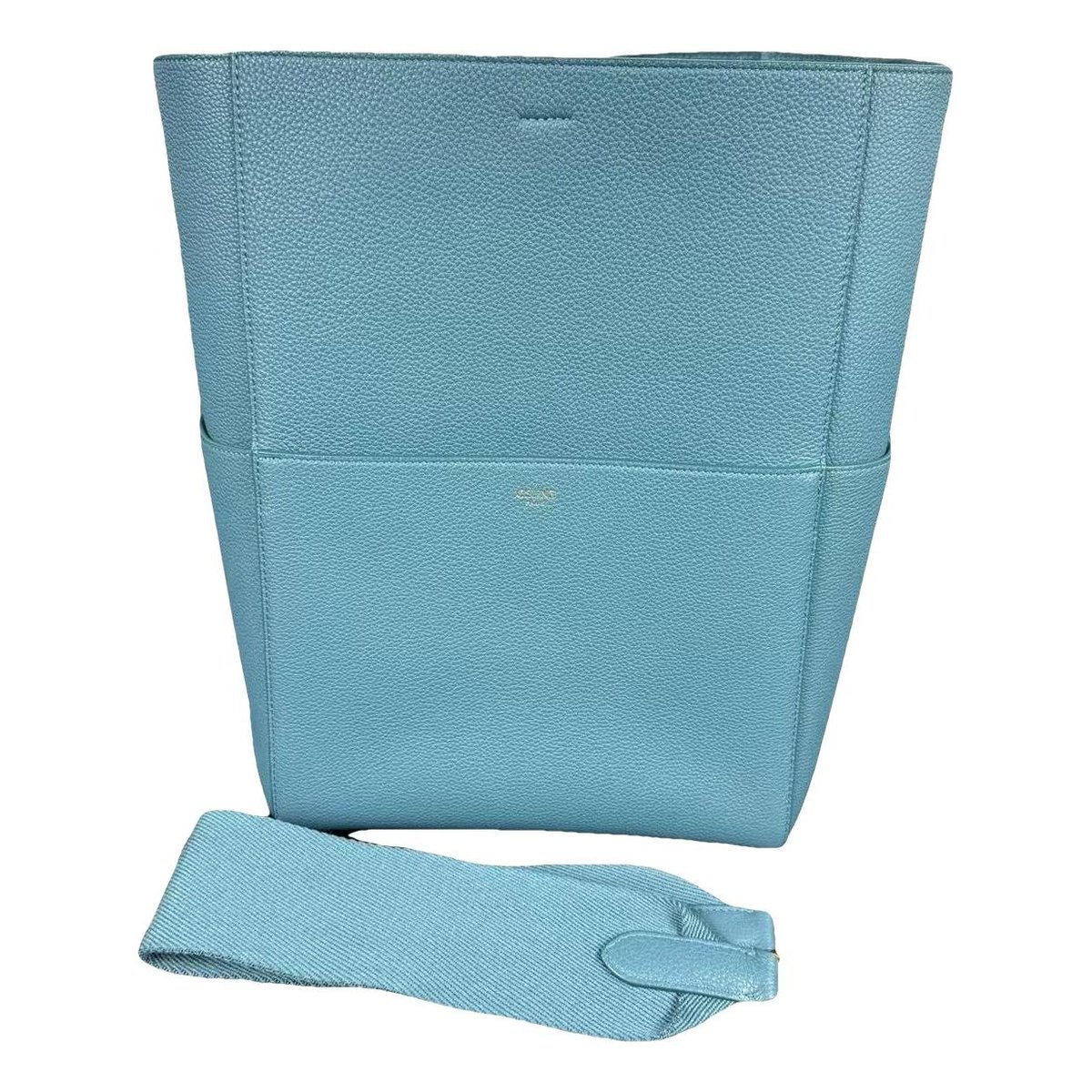 Seau Sangle leather tote