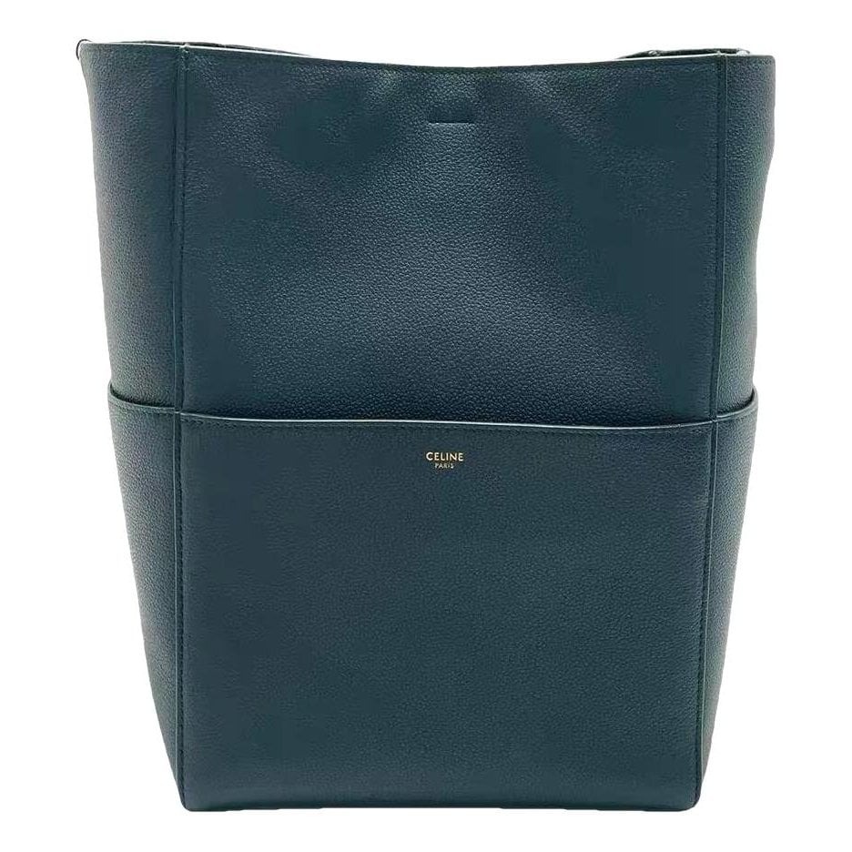 Seau Sangle leather tote