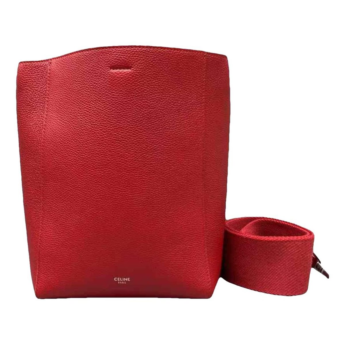 Seau Sangle leather tote