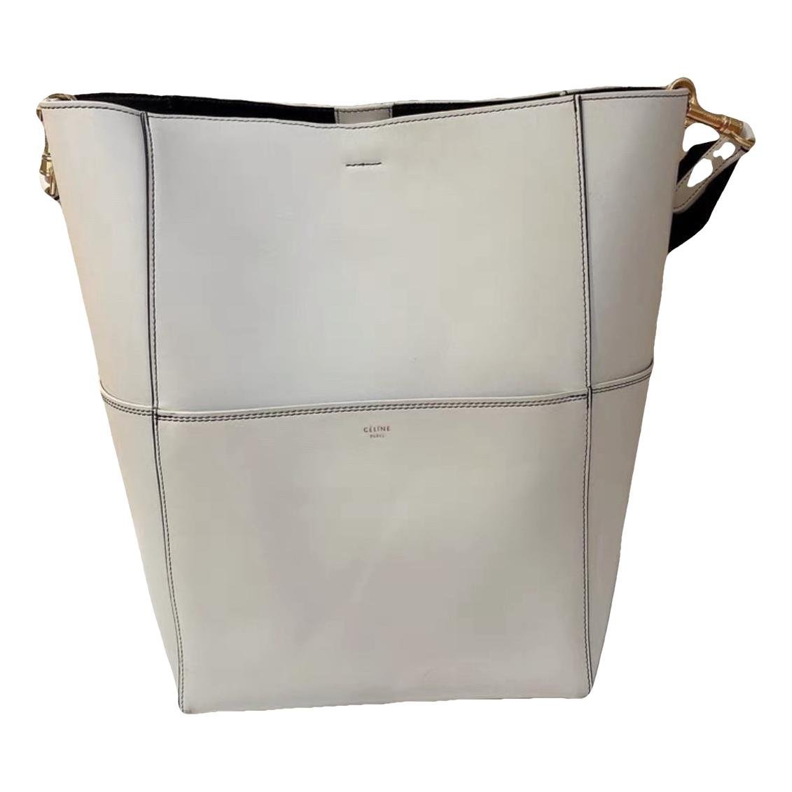 Seau Sangle leather tote