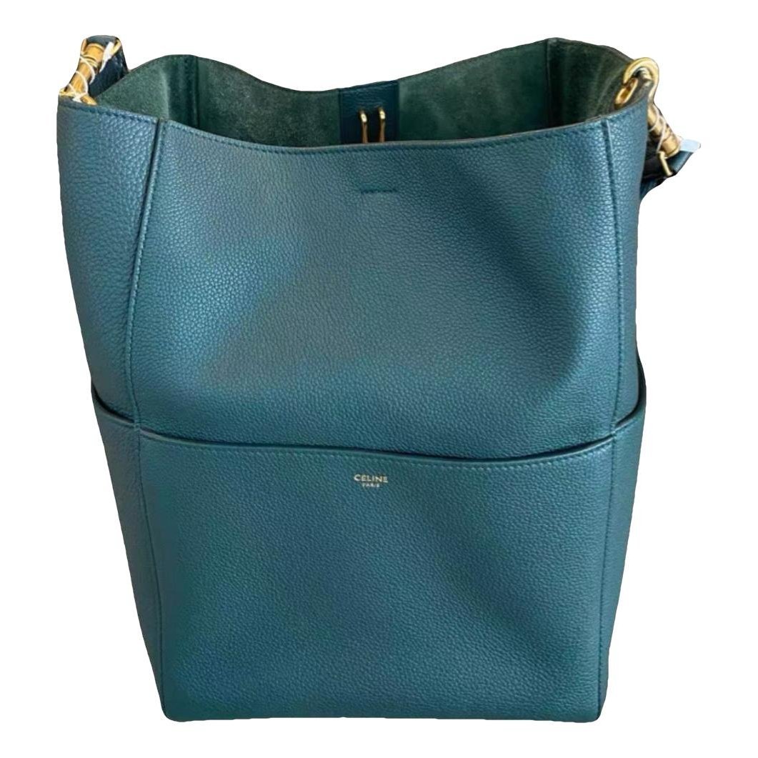 Seau Sangle leather tote