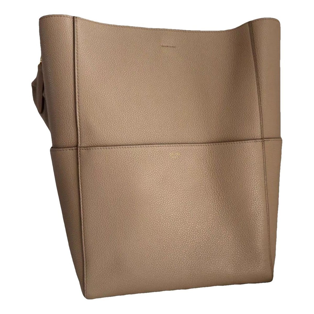 Seau Sangle leather tote