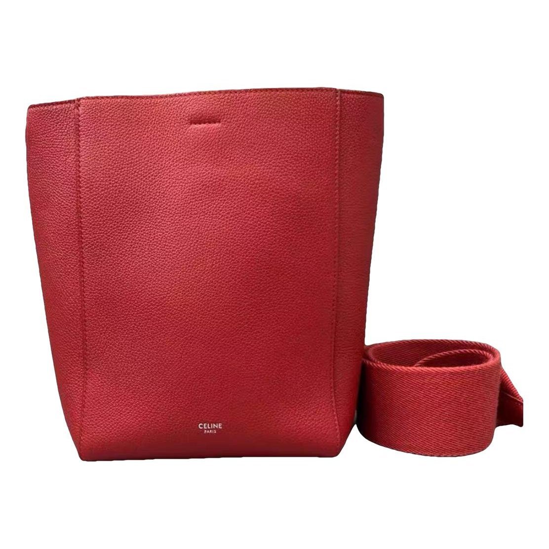 Seau Sangle leather tote