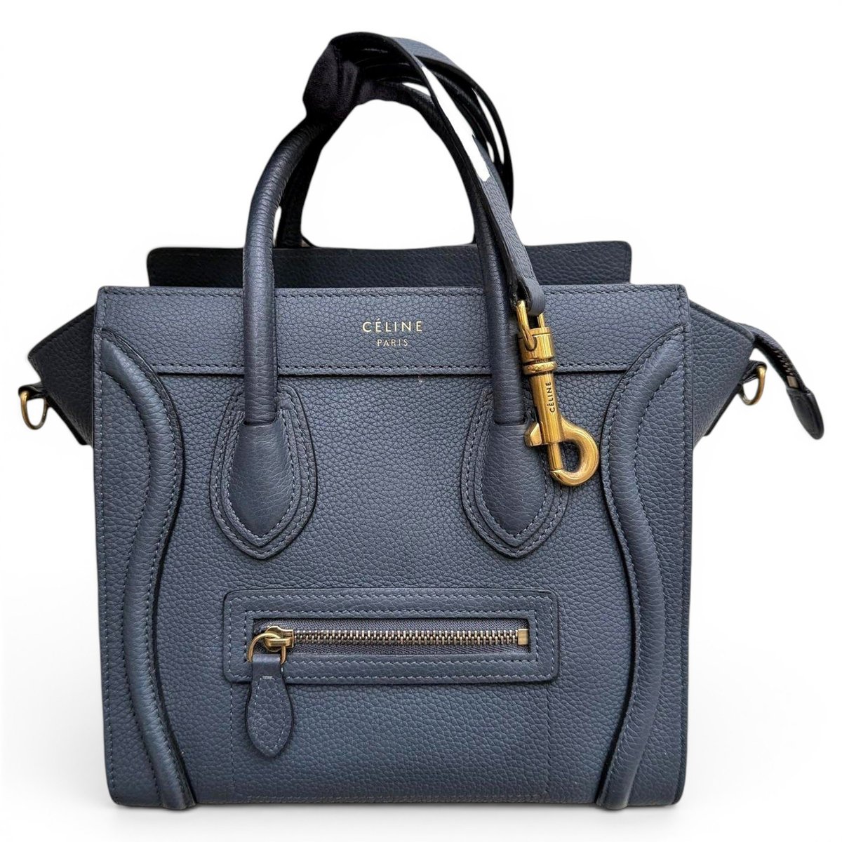 Nano Luggage leather handbag