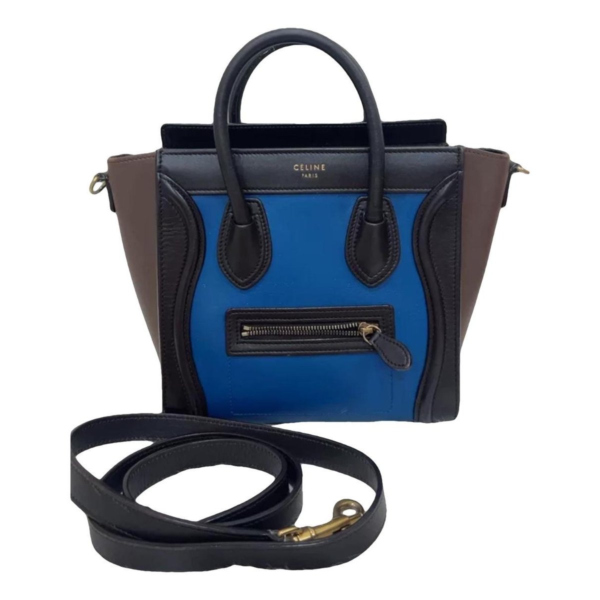 Nano Luggage leather handbag