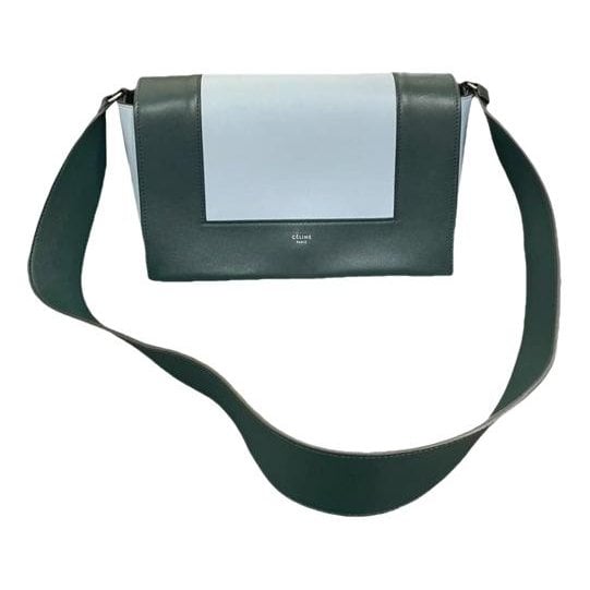 Frame leather crossbody bag