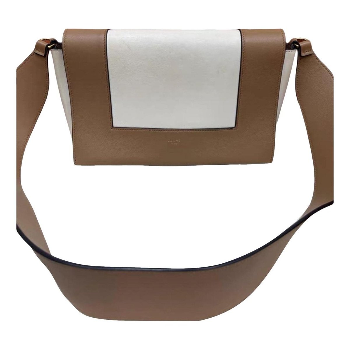 Frame leather crossbody bag