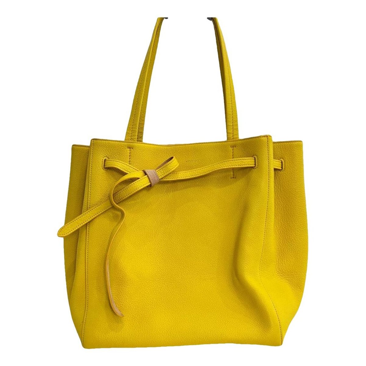 Cabas Phantom leather handbag