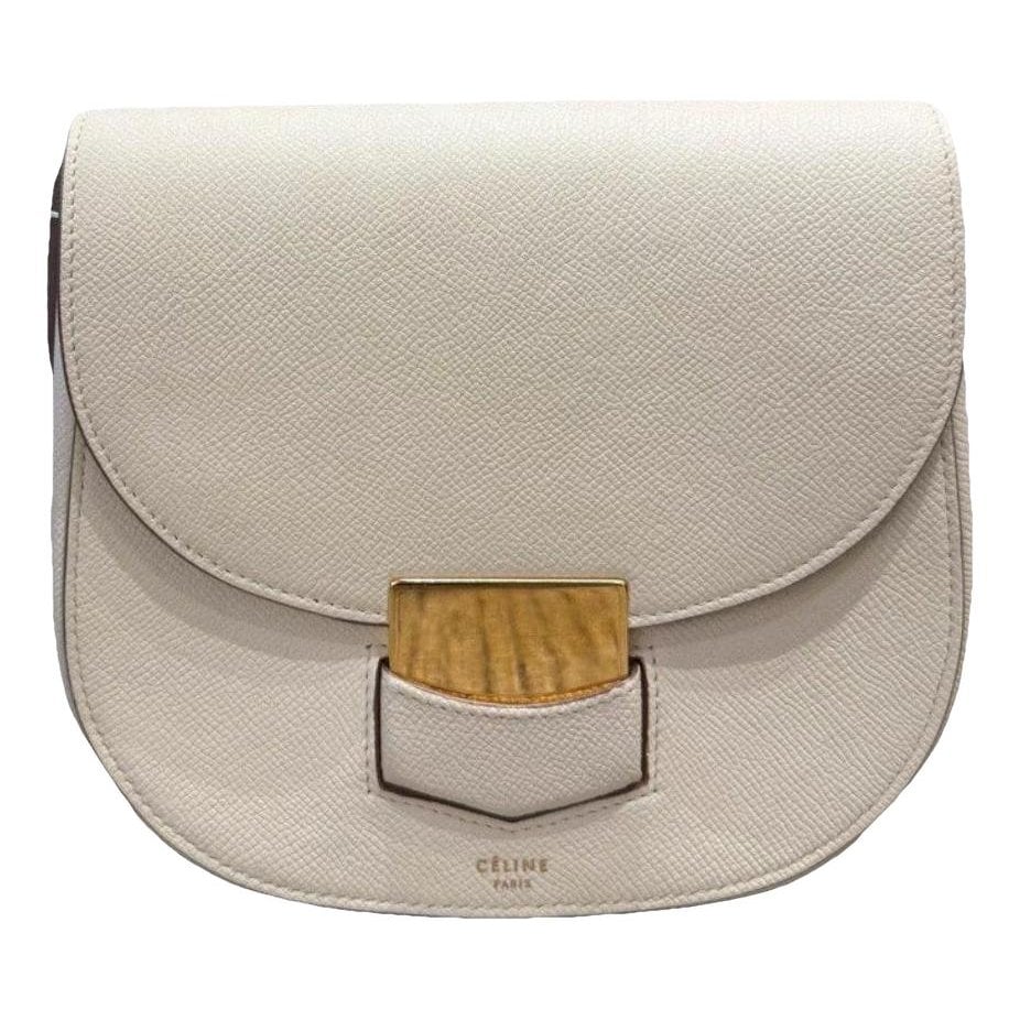 Trotteur leather crossbody bag