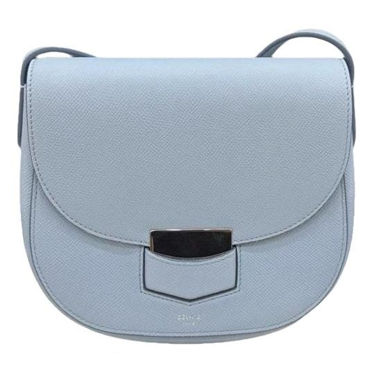 Trotteur leather crossbody bag