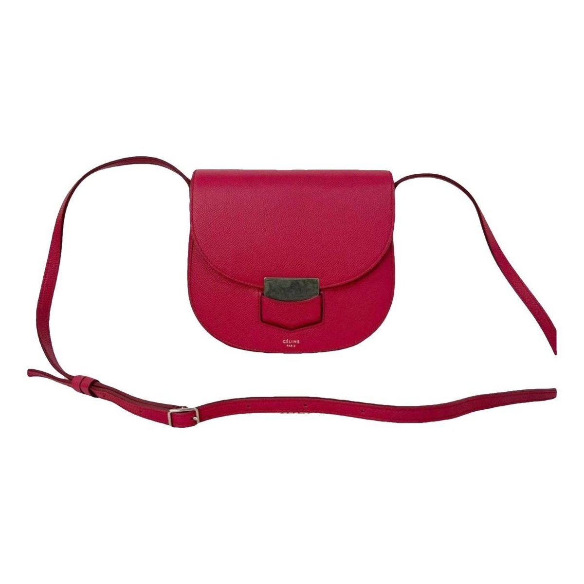 Trotteur leather crossbody bag