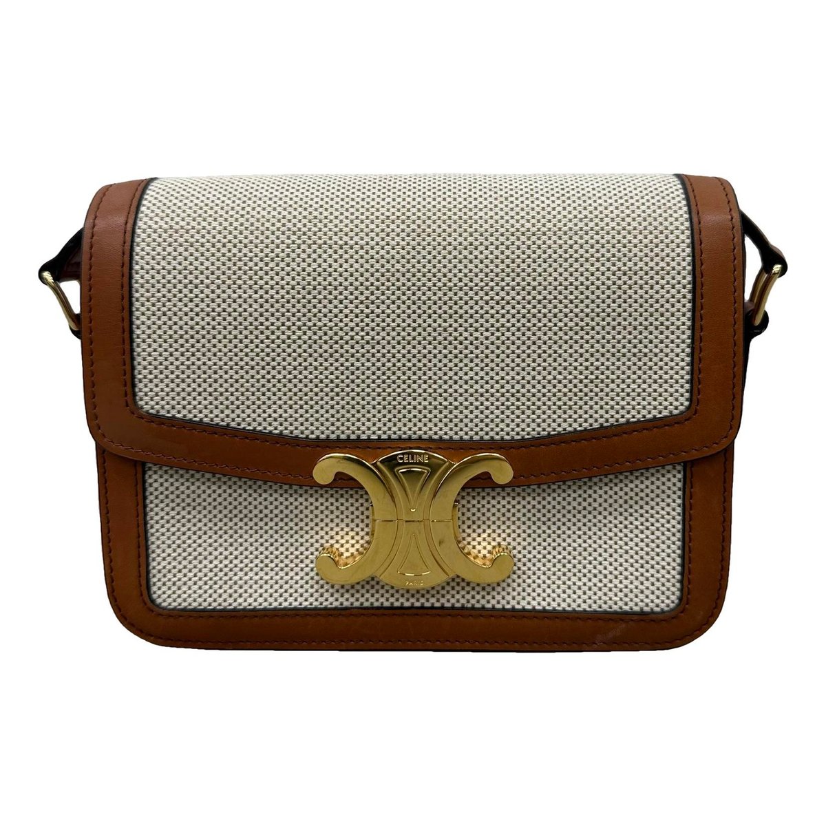 Triomphe cloth handbag