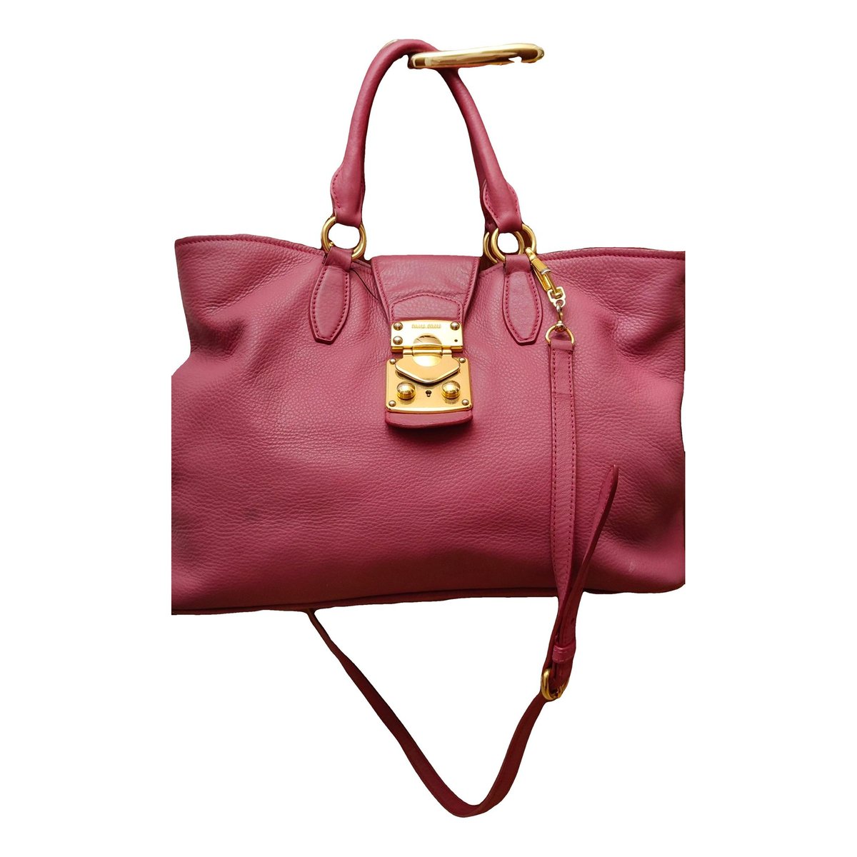Vitello leather tote