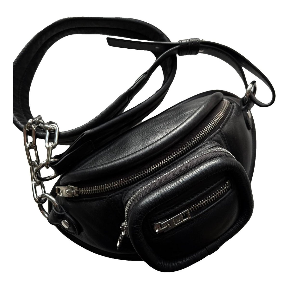 Leather crossbody bag