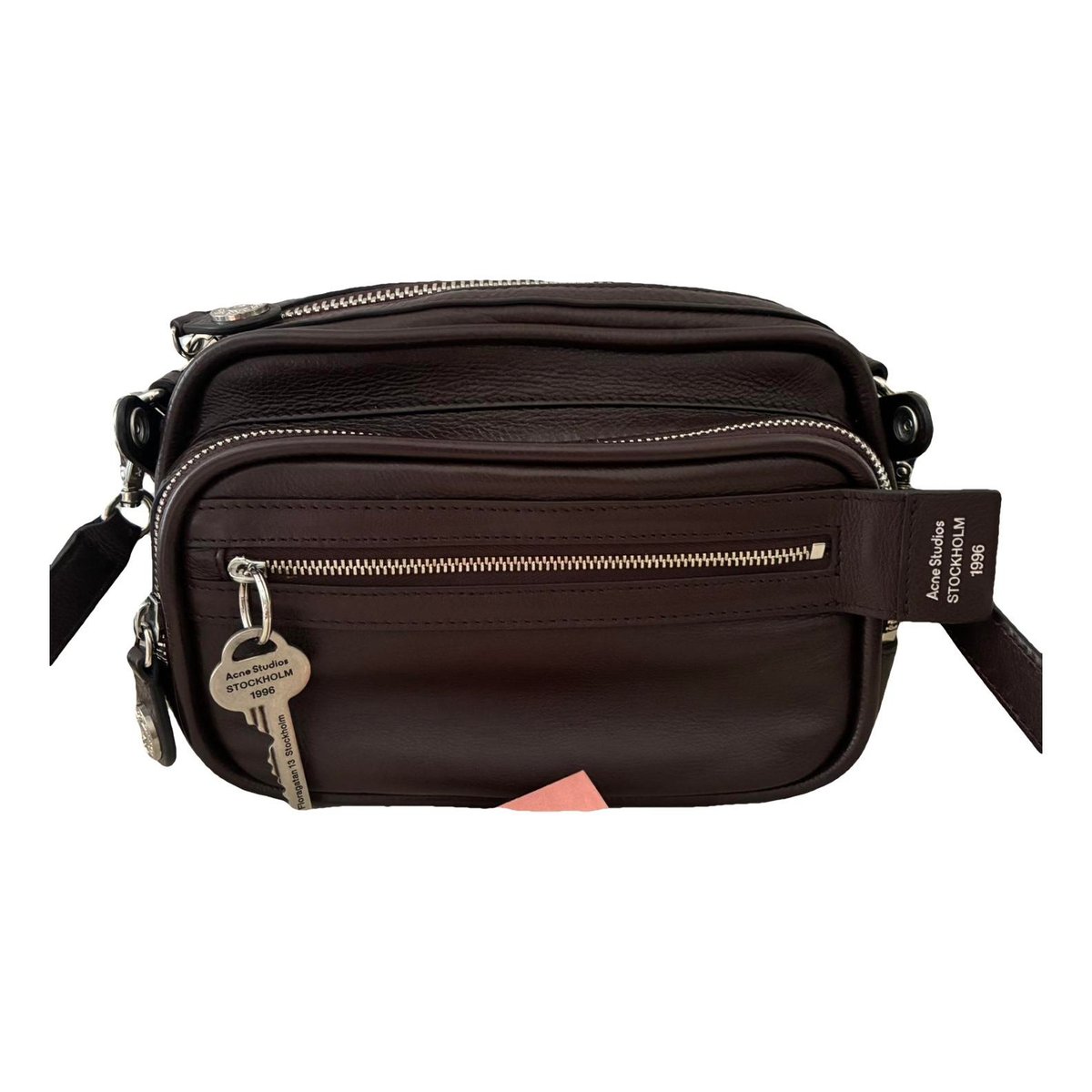 Leather crossbody bag