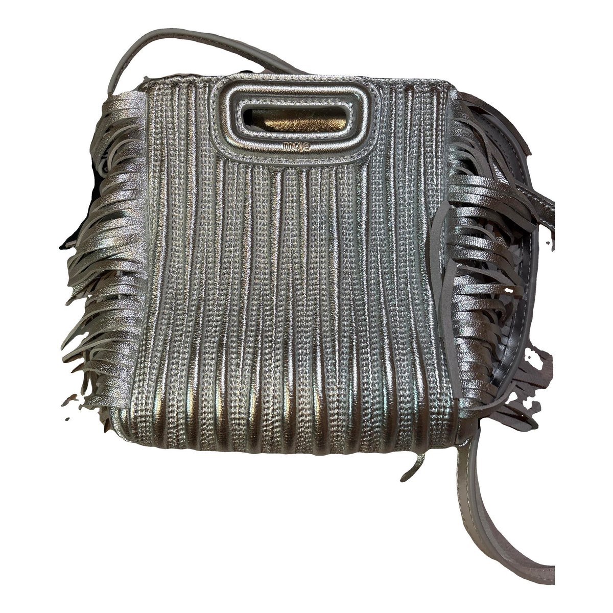 Sac M leather handbag
