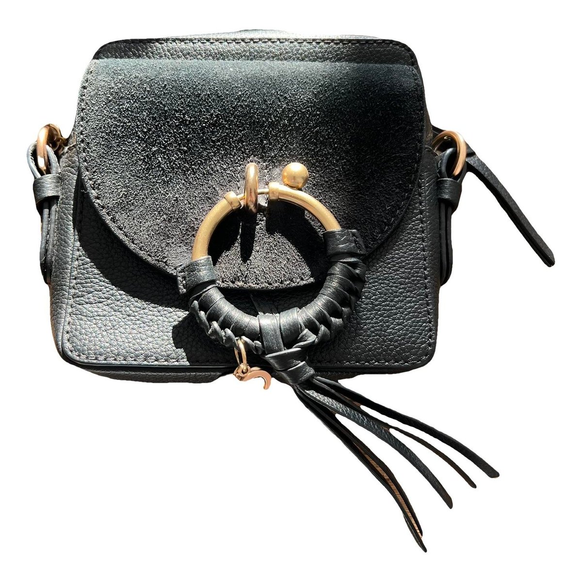 Leather crossbody bag