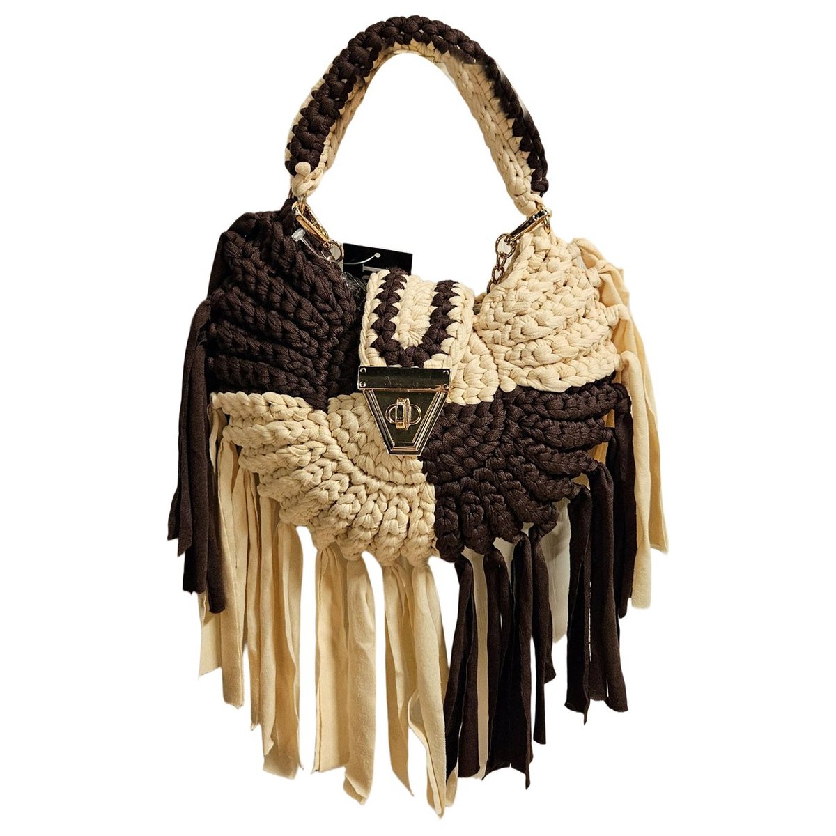 Crochet handbag