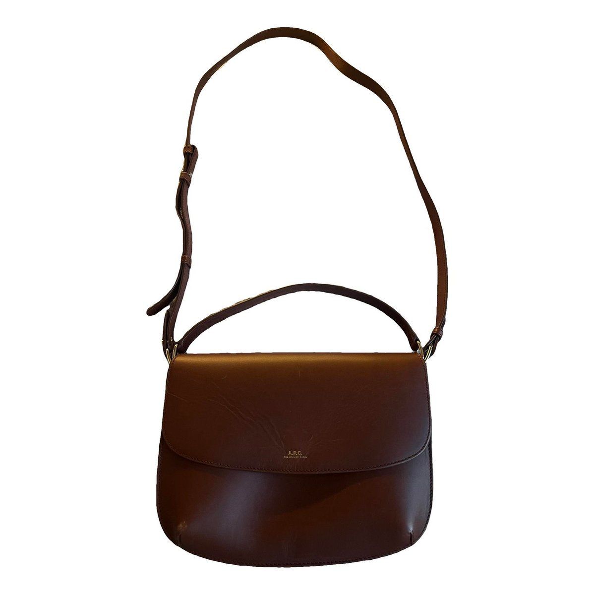 Leather crossbody bag