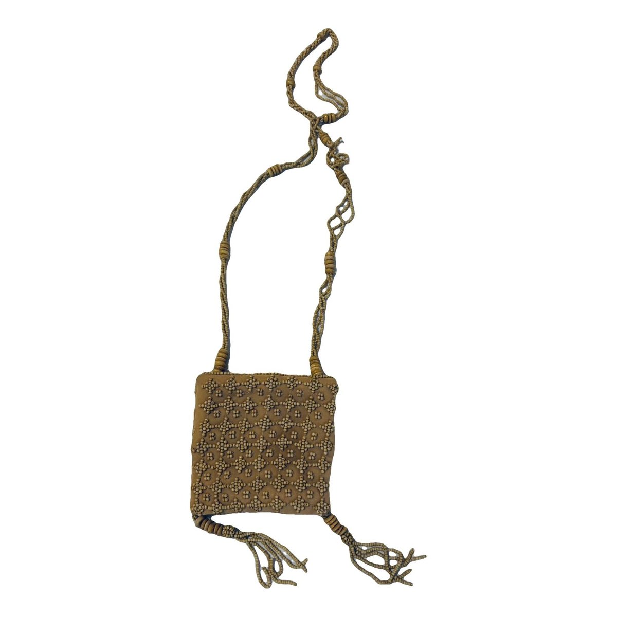 Silk crossbody bag