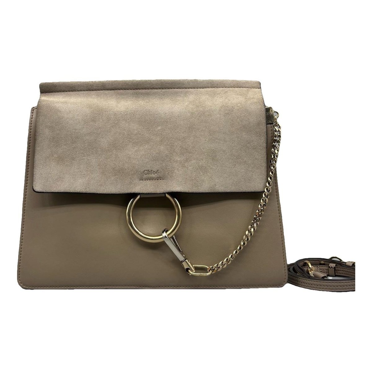 Faye leather handbag