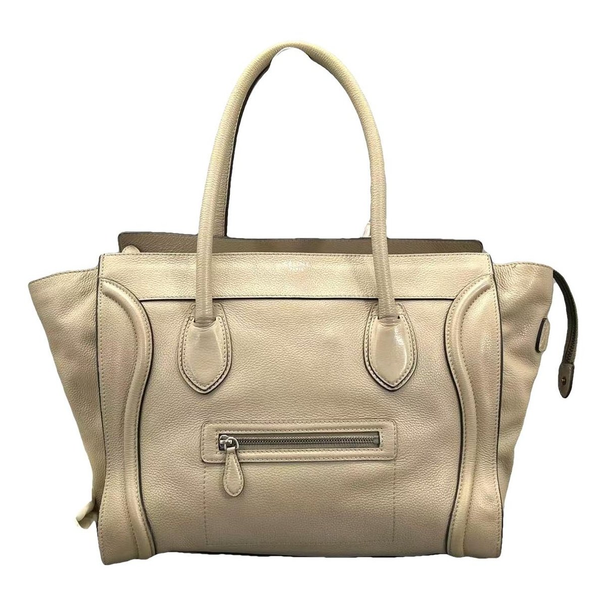 Luggage leather handbag