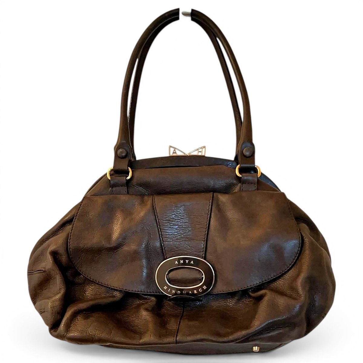 Leather handbag