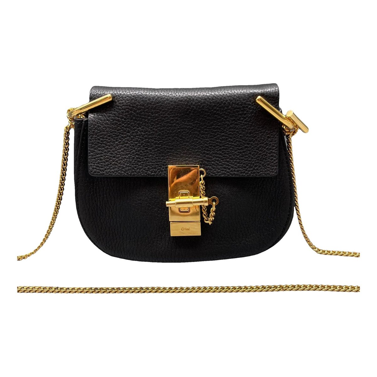 Drew leather crossbody bag