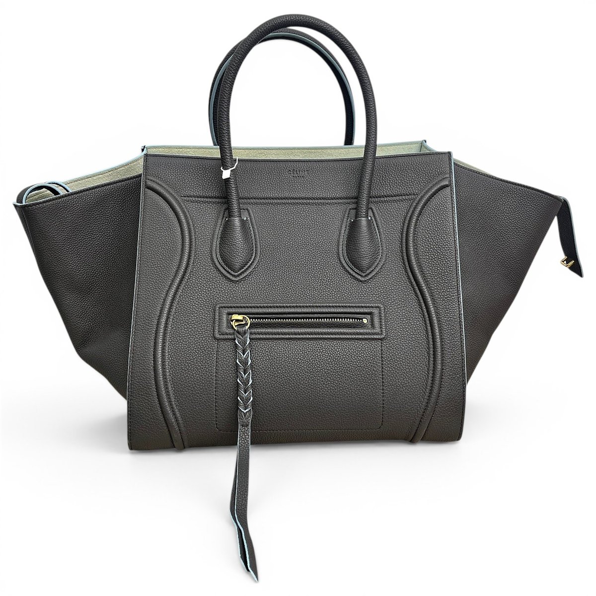Luggage leather handbag