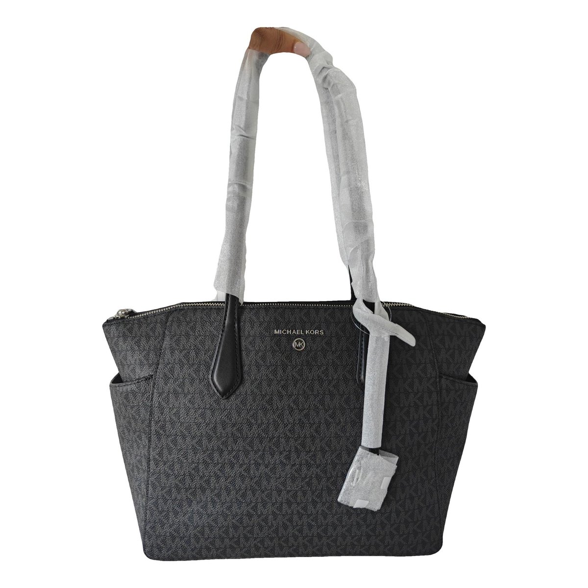 Leather tote