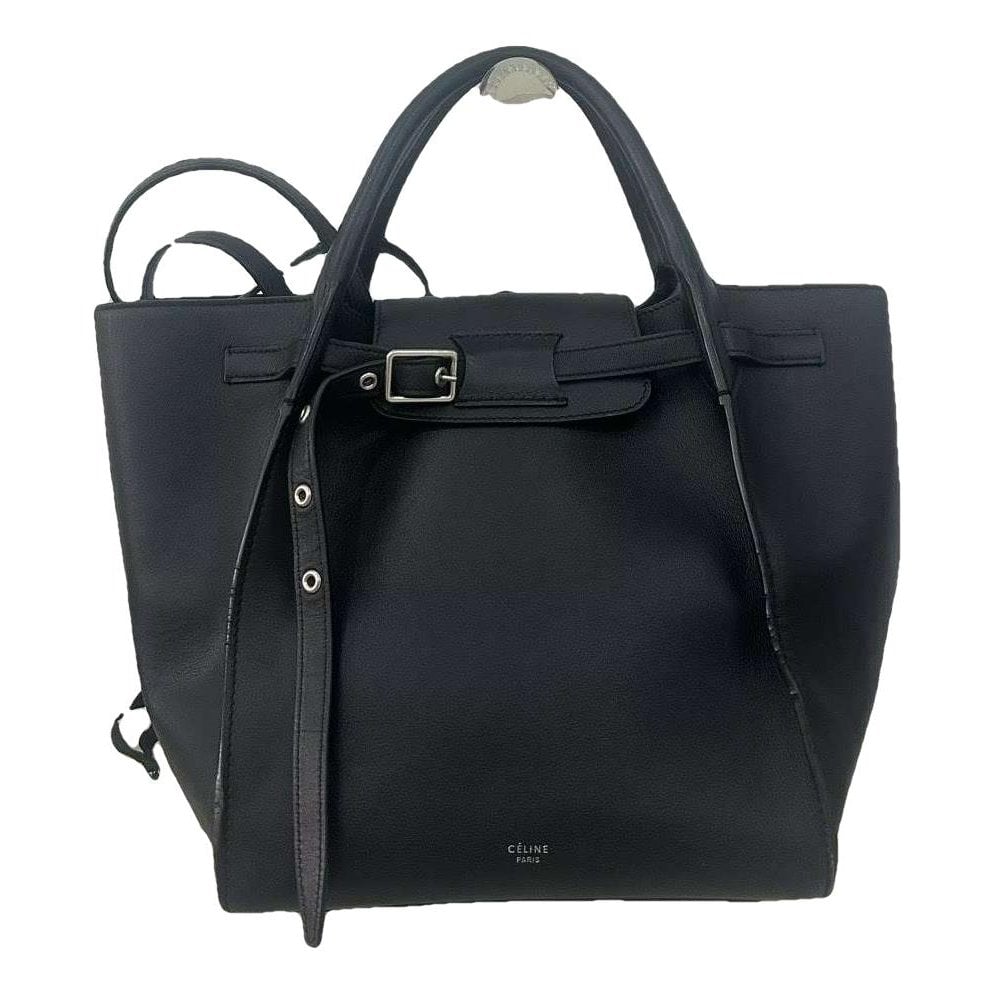 Big Bag leather handbag