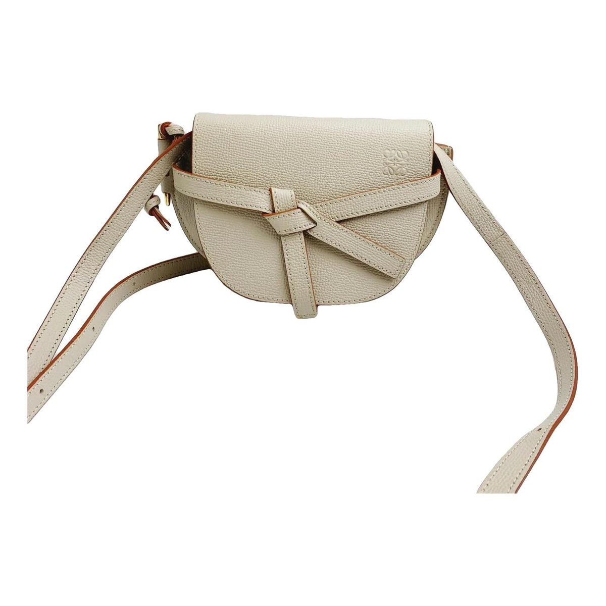 Gate leather crossbody bag