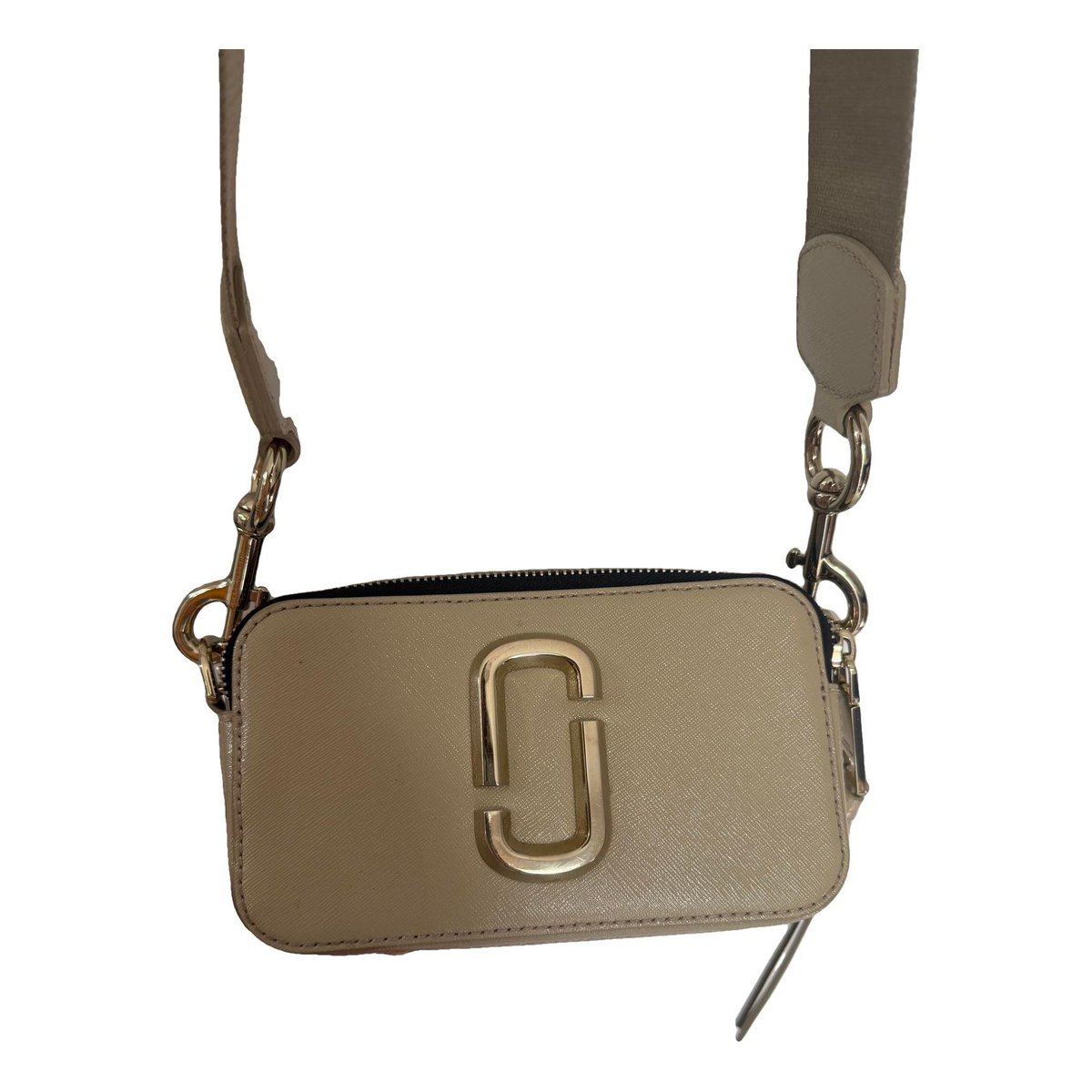 Snapshot leather crossbody bag