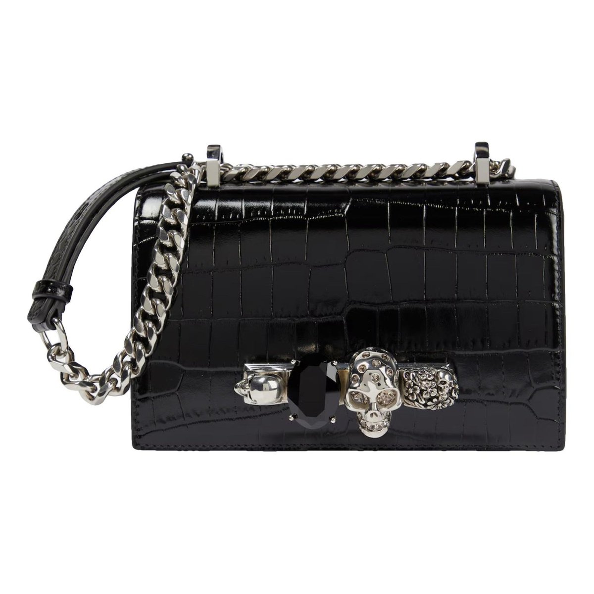 Leather crossbody bag