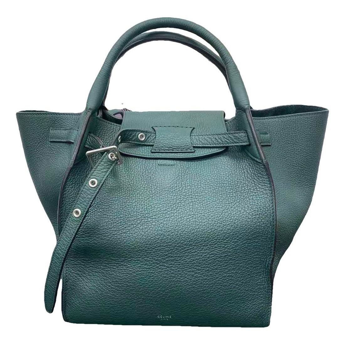 Big Bag leather handbag