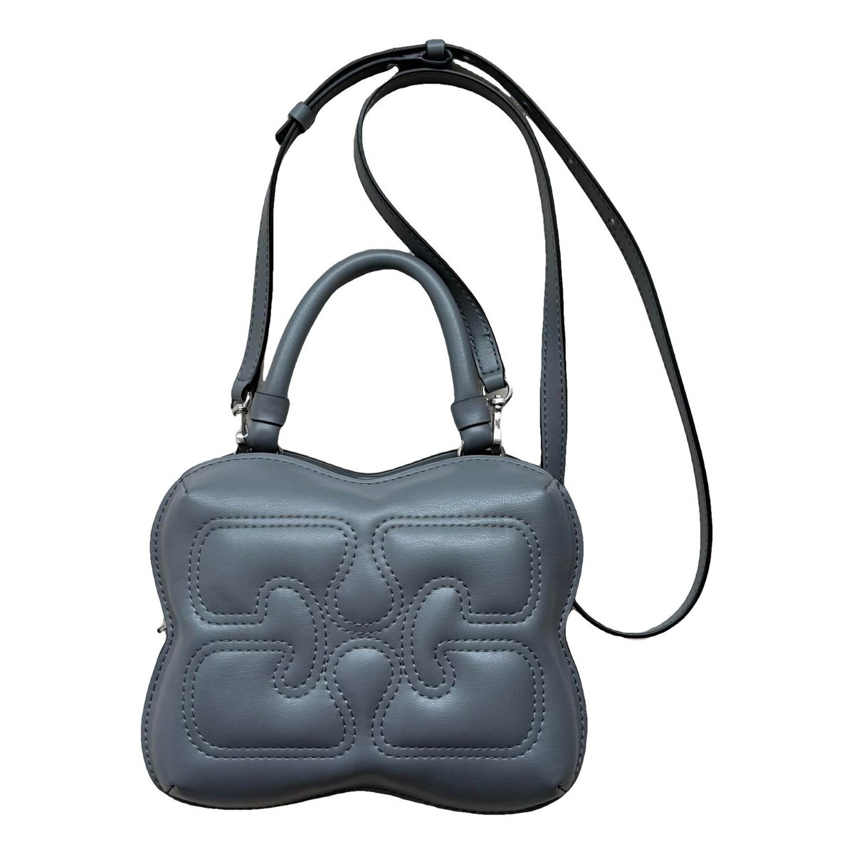 Butterfly leather crossbody bag