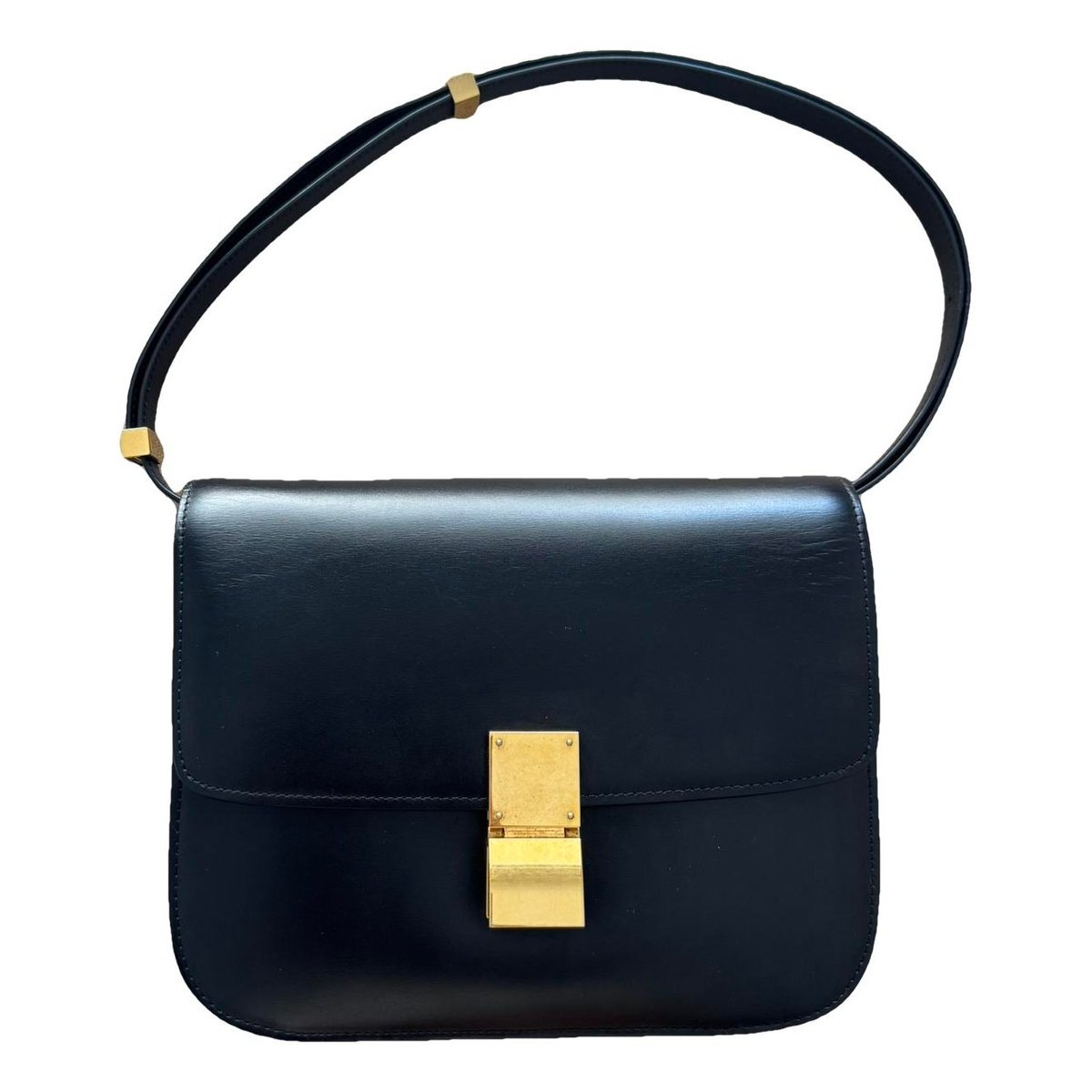 Classic leather crossbody bag