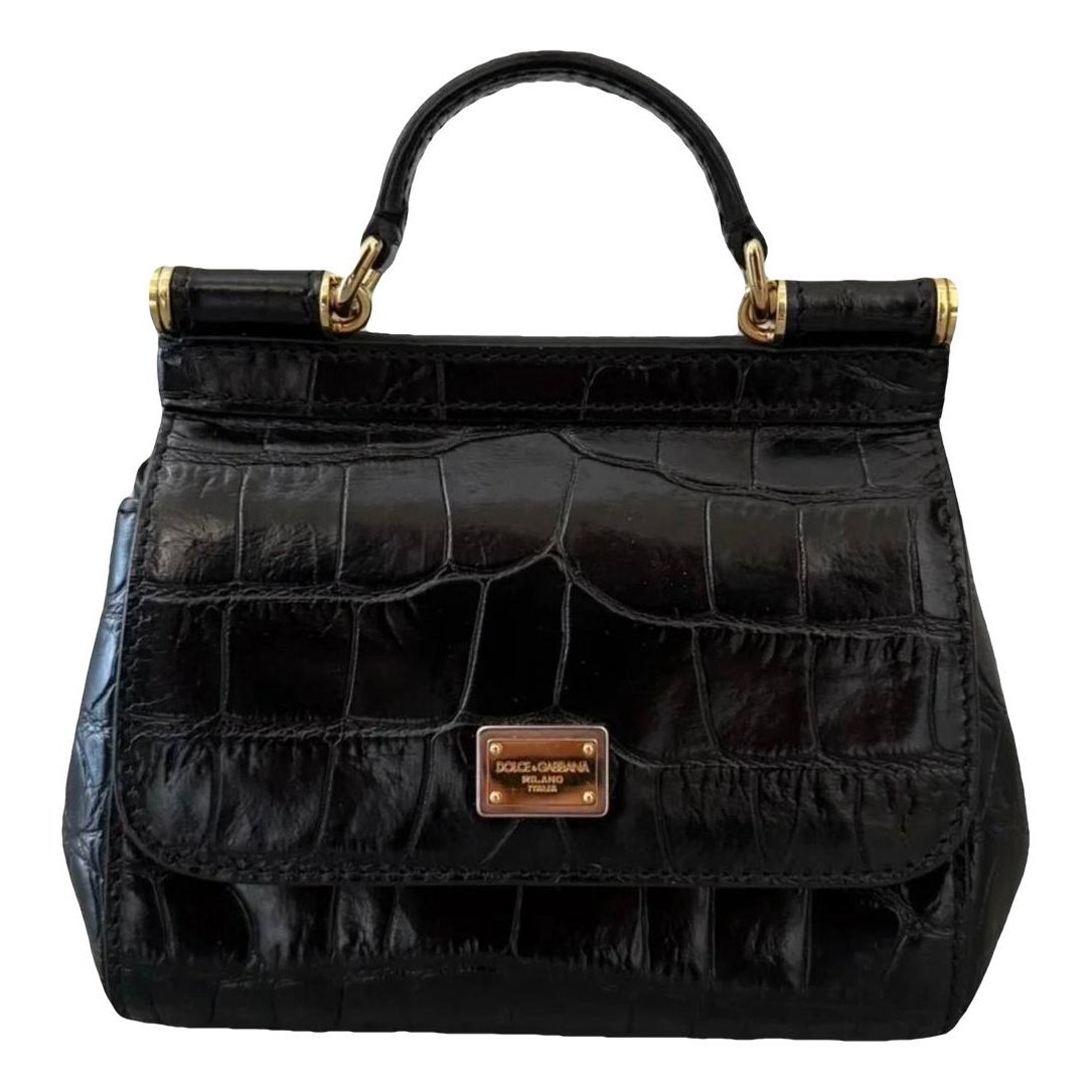 Sicily patent leather handbag
