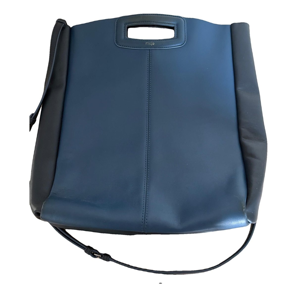 Sac M leather handbag