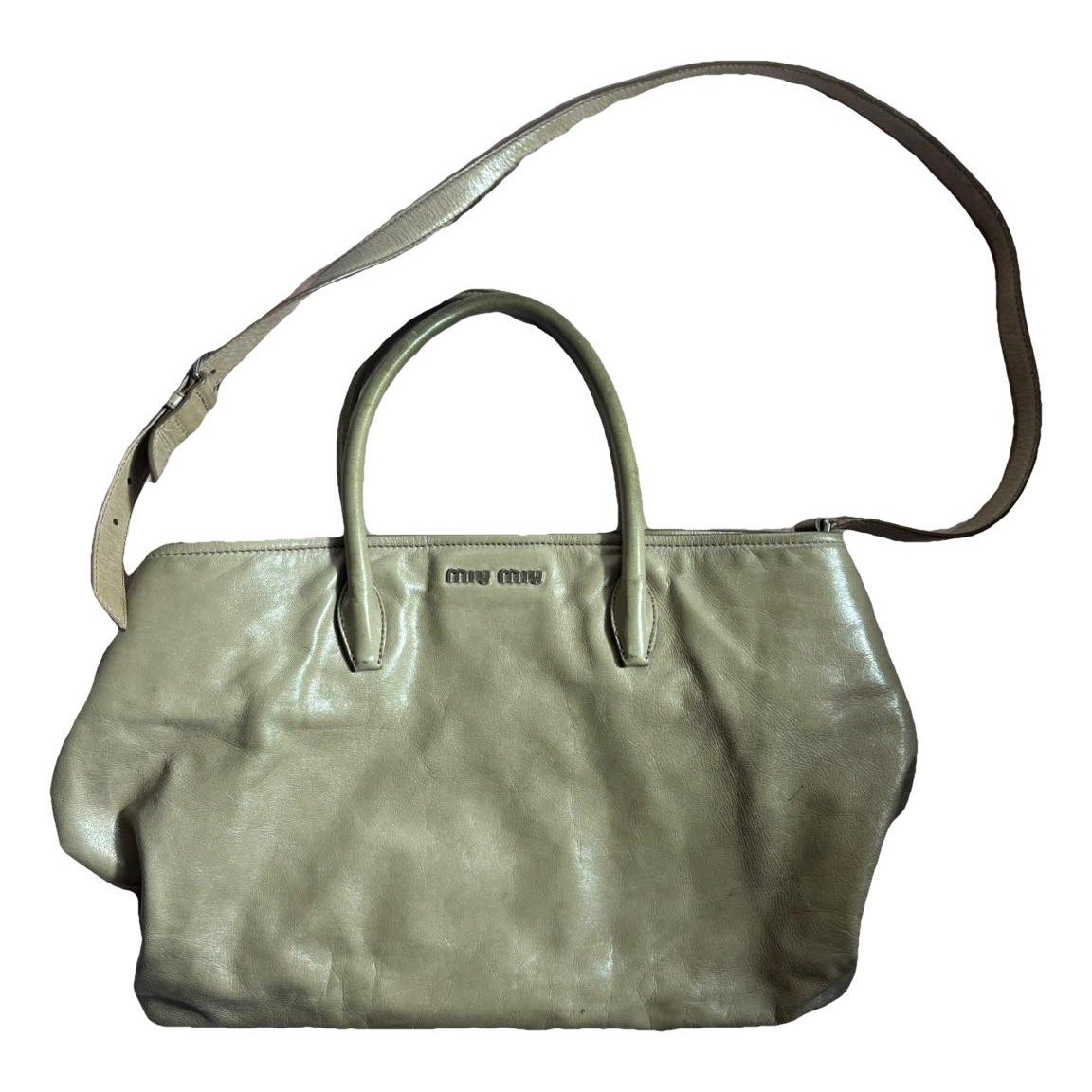 Arcadie leather crossbody bag