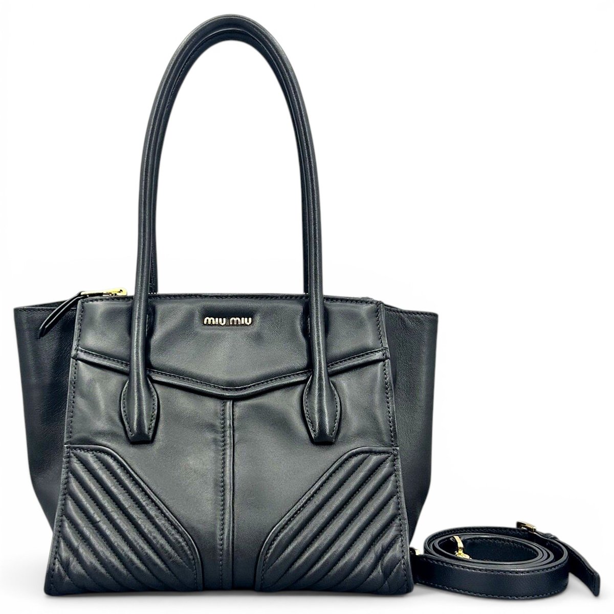 Ivy leather handbag