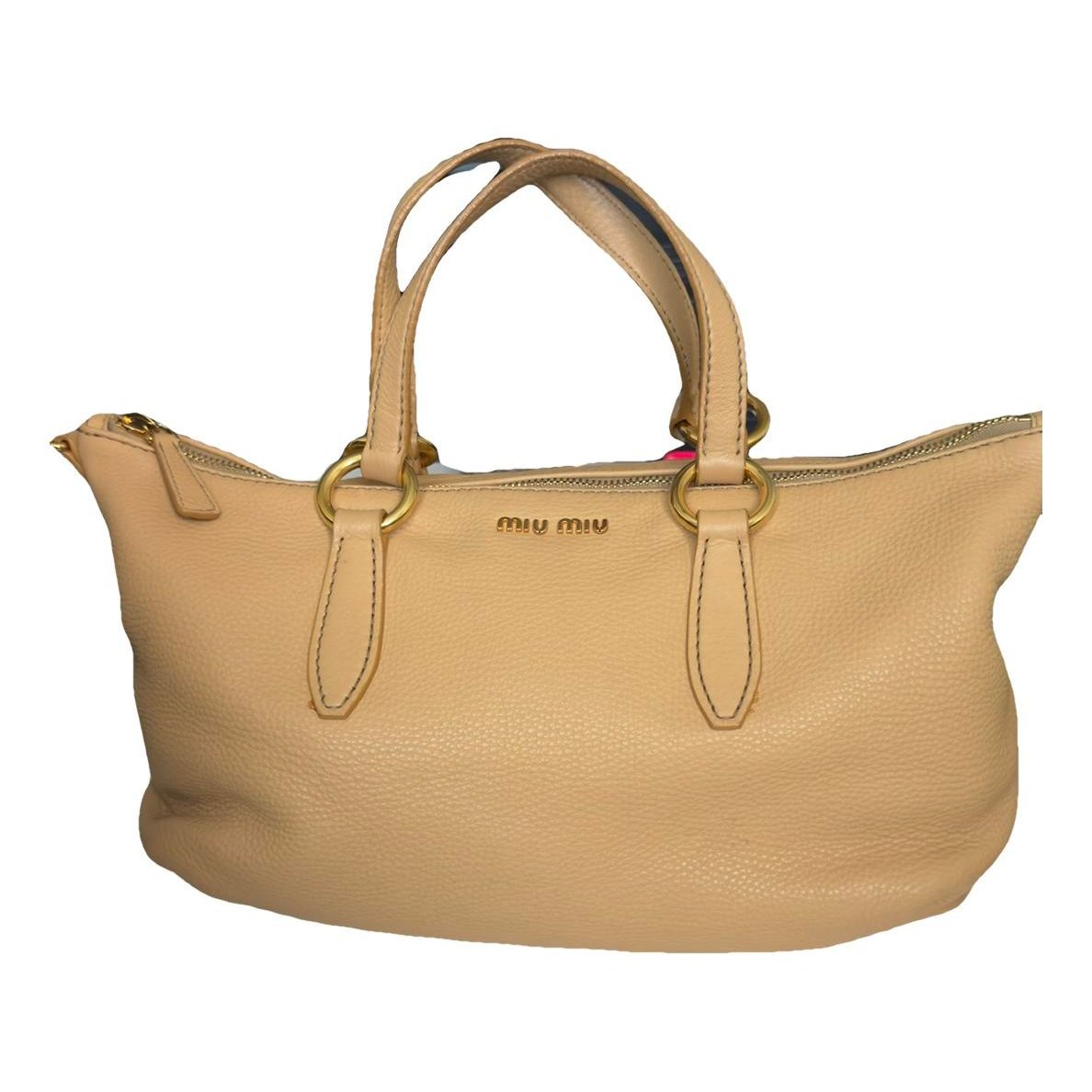 Vitello leather handbag