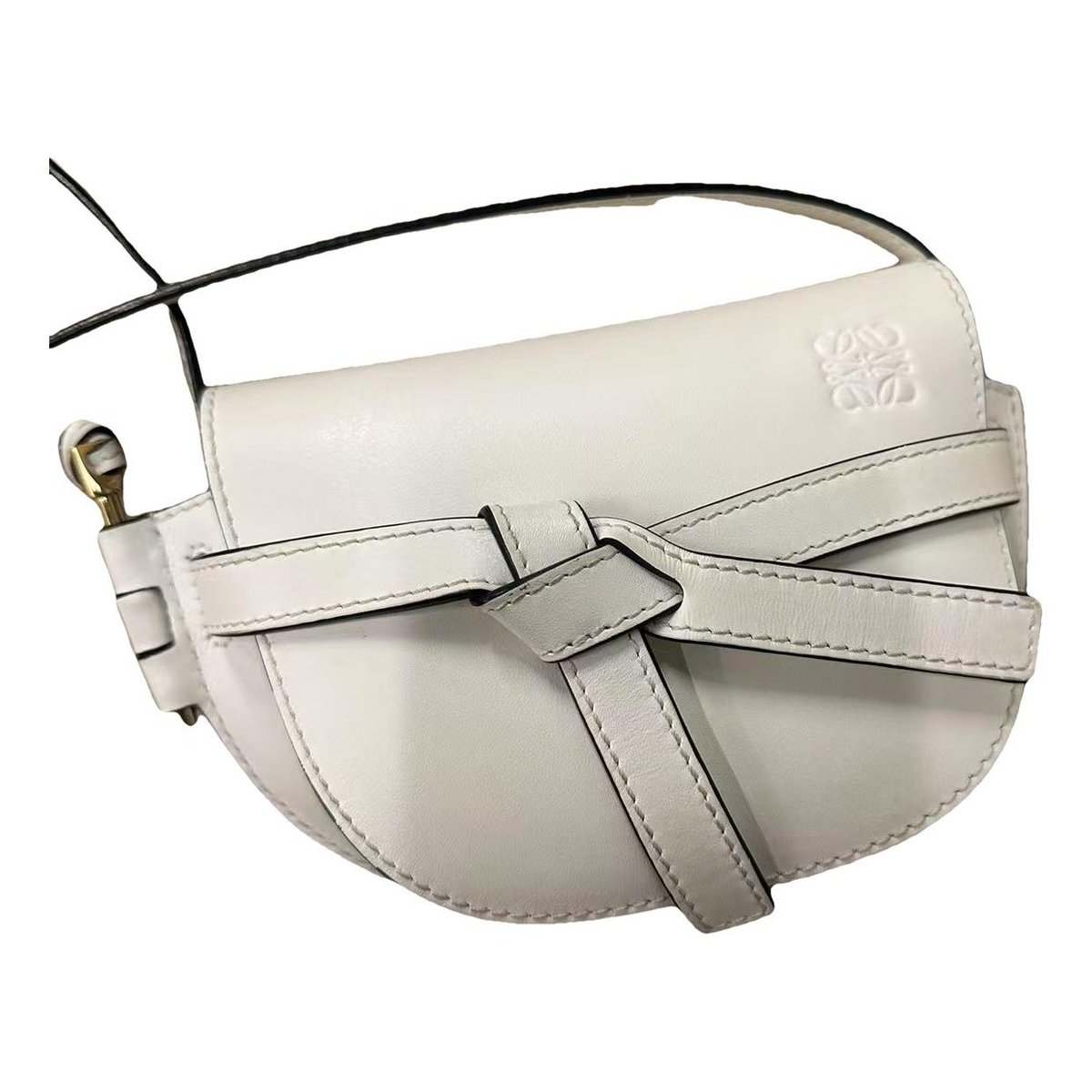 Gate leather handbag