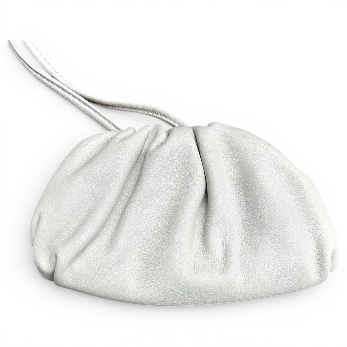 Pouch leather mini bag