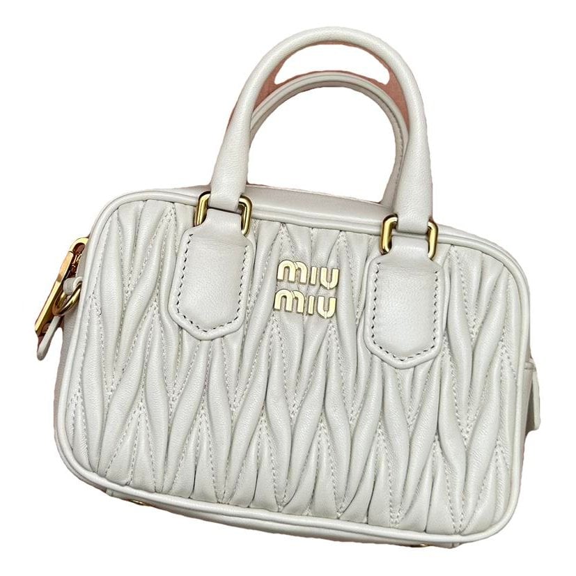 Arcadie leather handbag