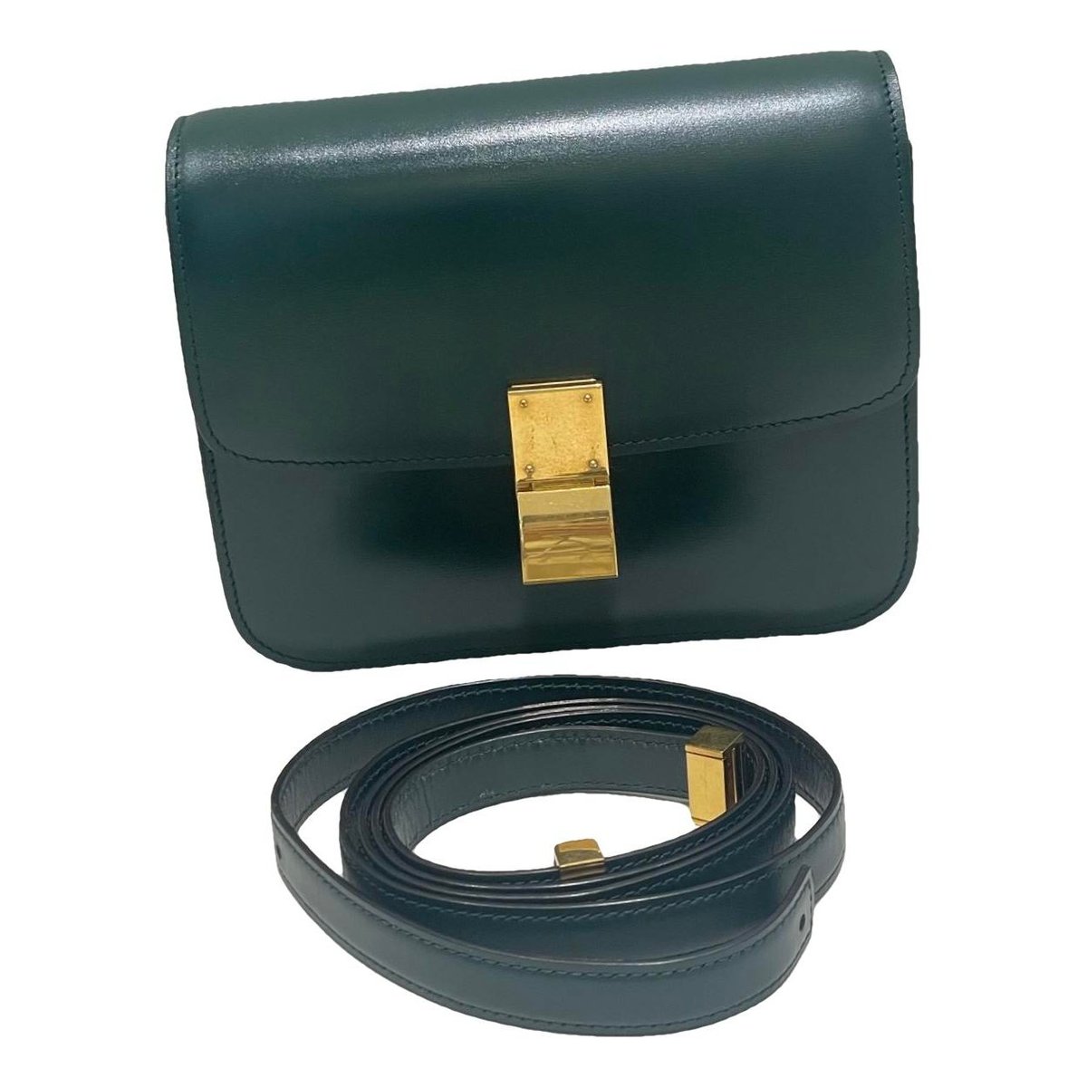Classic leather handbag